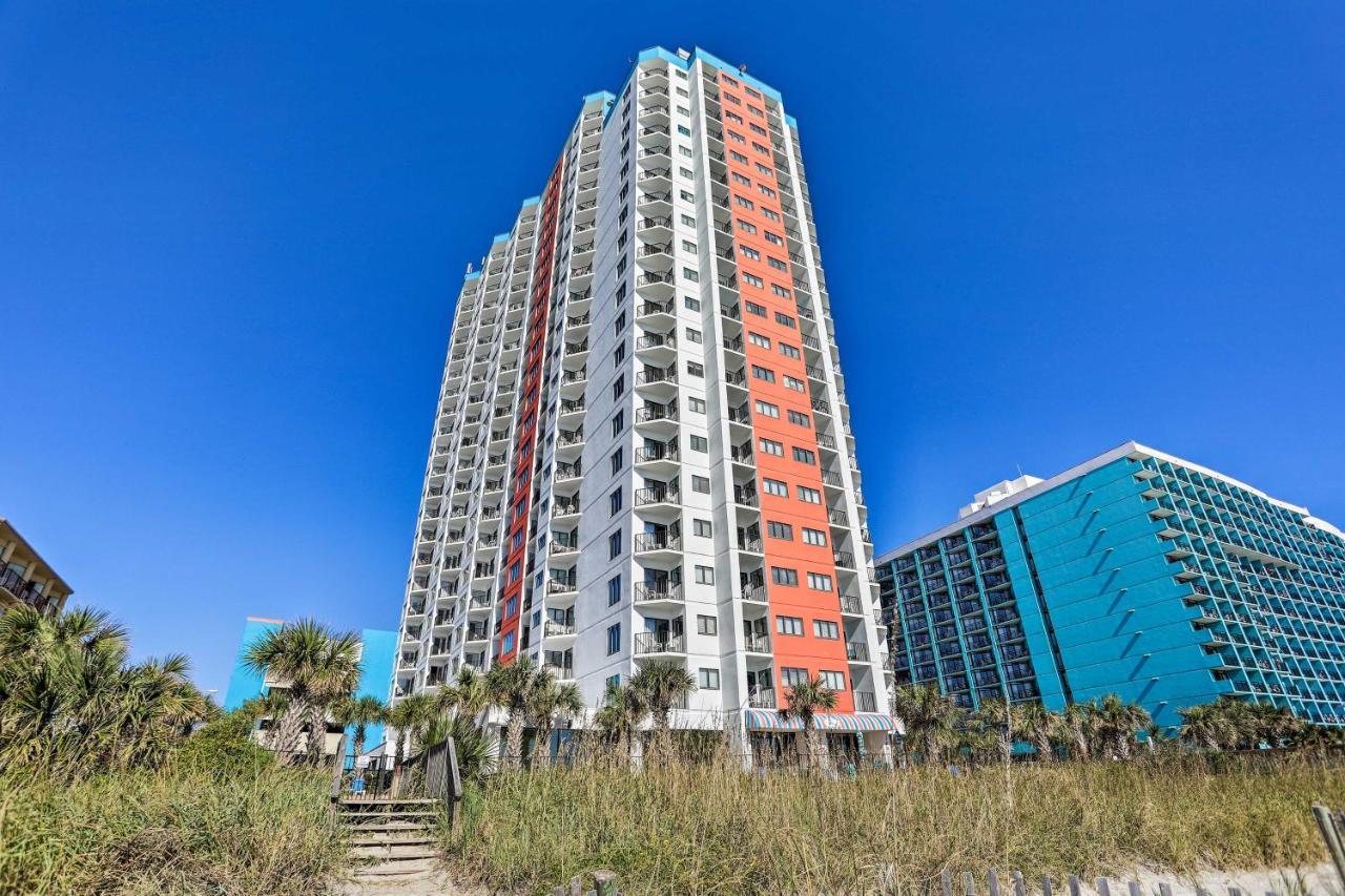 Oceanfront Myrtle Beach Condo With Balcony And Views! Exterior foto